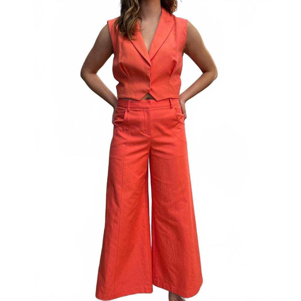 NEW TWP dee's trouser in poppy